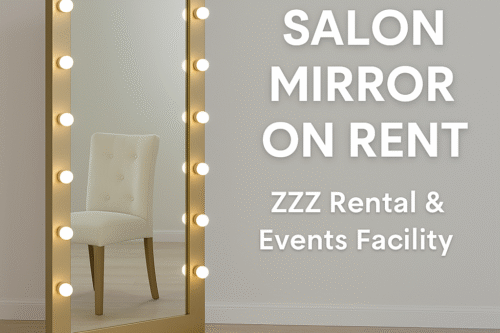 Salon Mirror on Rent